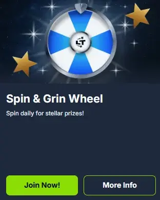 Lucky Twice Casino Promotion Spin & Grin